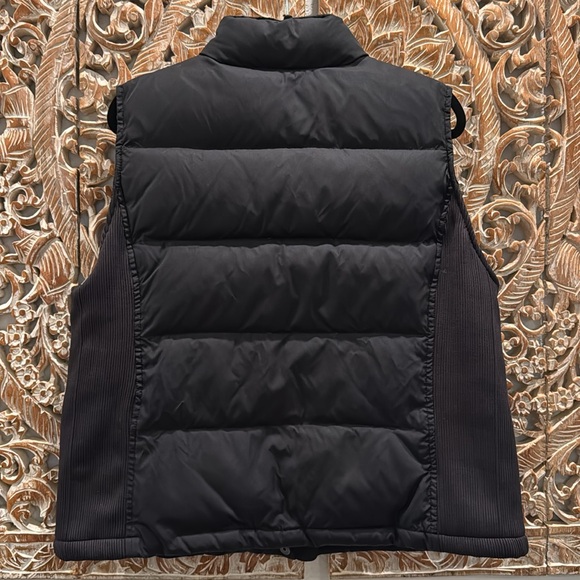 Gap Black Puffer Jacket Full Zip & Snap Front, Unisex- size XL - Picture 2 of 8